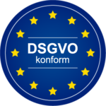 Grafik, das DSGVO-konformität zeigt